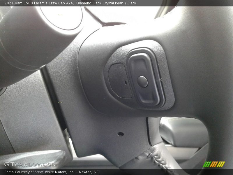 Diamond Black Crystal Pearl / Black 2021 Ram 1500 Laramie Crew Cab 4x4
