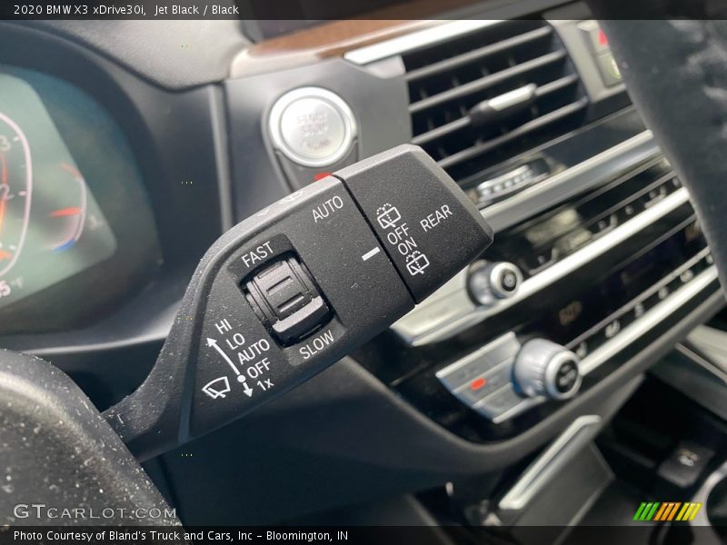 Jet Black / Black 2020 BMW X3 xDrive30i