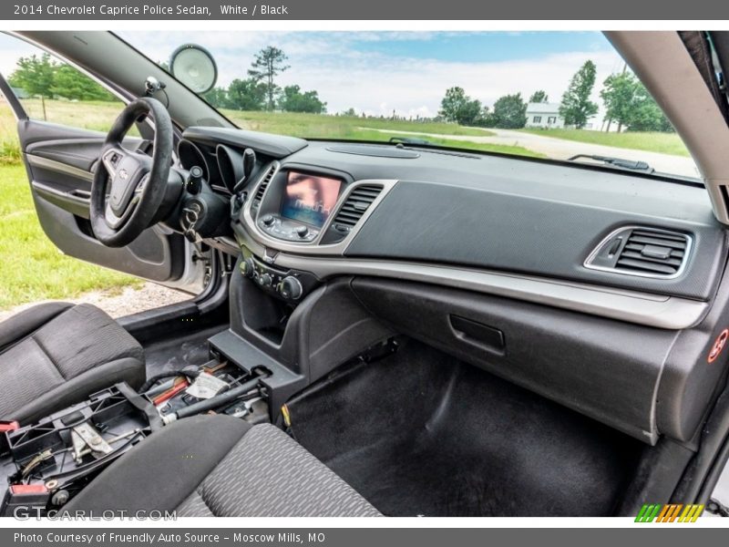 Dashboard of 2014 Caprice Police Sedan