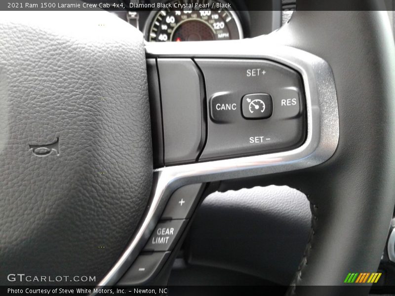 Diamond Black Crystal Pearl / Black 2021 Ram 1500 Laramie Crew Cab 4x4
