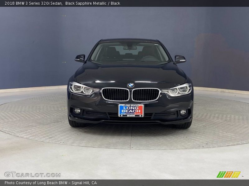 Black Sapphire Metallic / Black 2018 BMW 3 Series 320i Sedan
