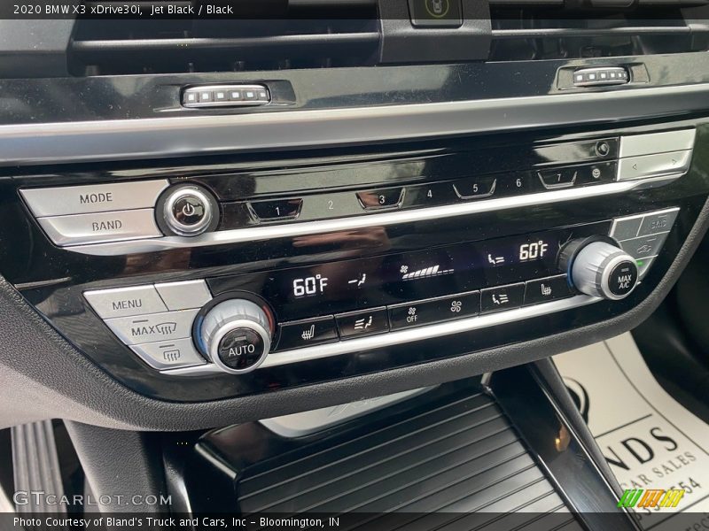 Jet Black / Black 2020 BMW X3 xDrive30i