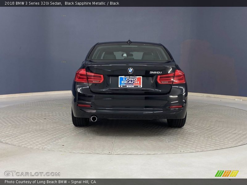 Black Sapphire Metallic / Black 2018 BMW 3 Series 320i Sedan