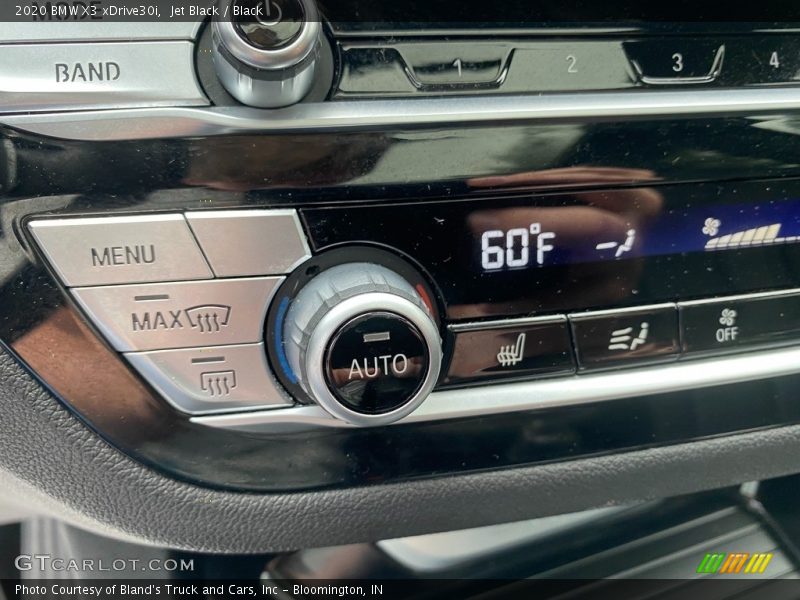 Jet Black / Black 2020 BMW X3 xDrive30i