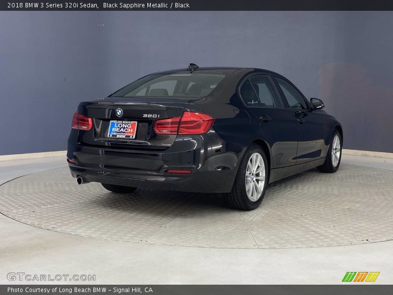 Black Sapphire Metallic / Black 2018 BMW 3 Series 320i Sedan