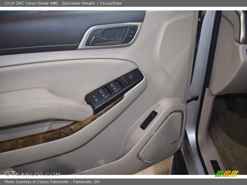 Quicksilver Metallic / Cocoa/Shale 2016 GMC Yukon Denali 4WD