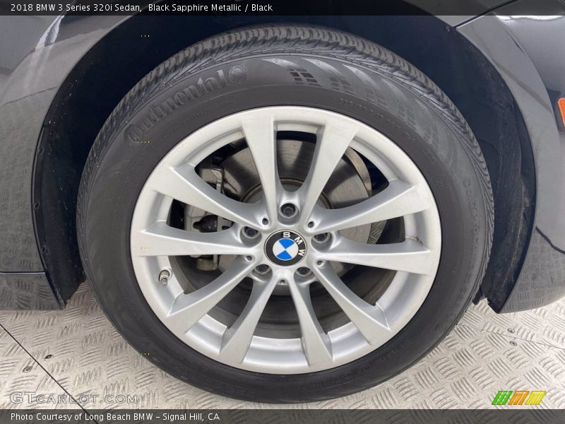 Black Sapphire Metallic / Black 2018 BMW 3 Series 320i Sedan