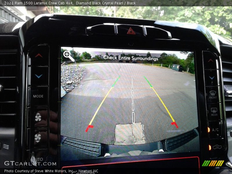 Diamond Black Crystal Pearl / Black 2021 Ram 1500 Laramie Crew Cab 4x4