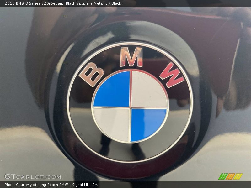 Black Sapphire Metallic / Black 2018 BMW 3 Series 320i Sedan