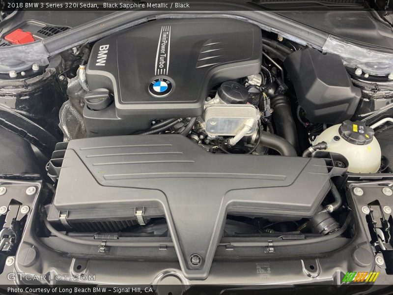 Black Sapphire Metallic / Black 2018 BMW 3 Series 320i Sedan