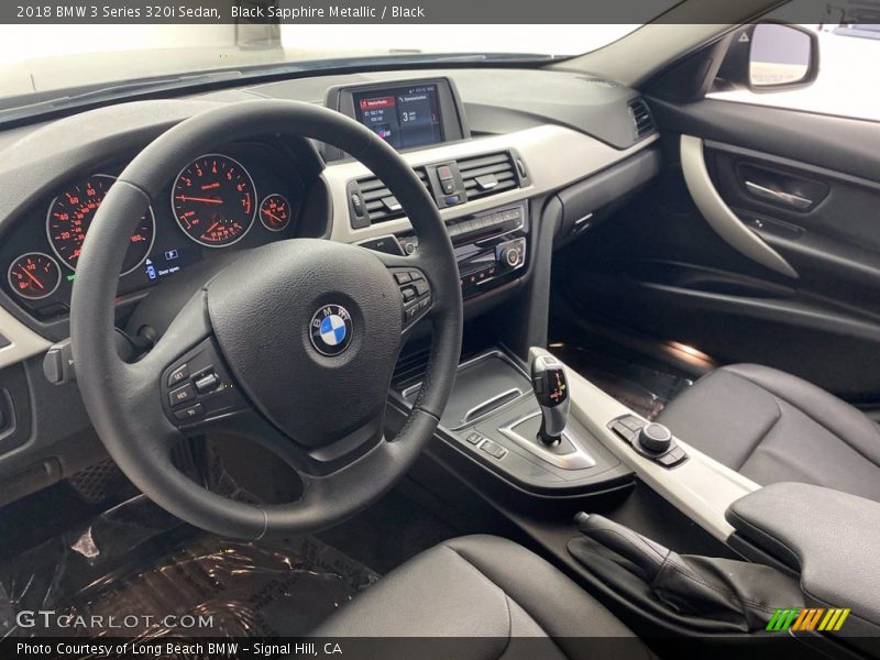 Black Sapphire Metallic / Black 2018 BMW 3 Series 320i Sedan