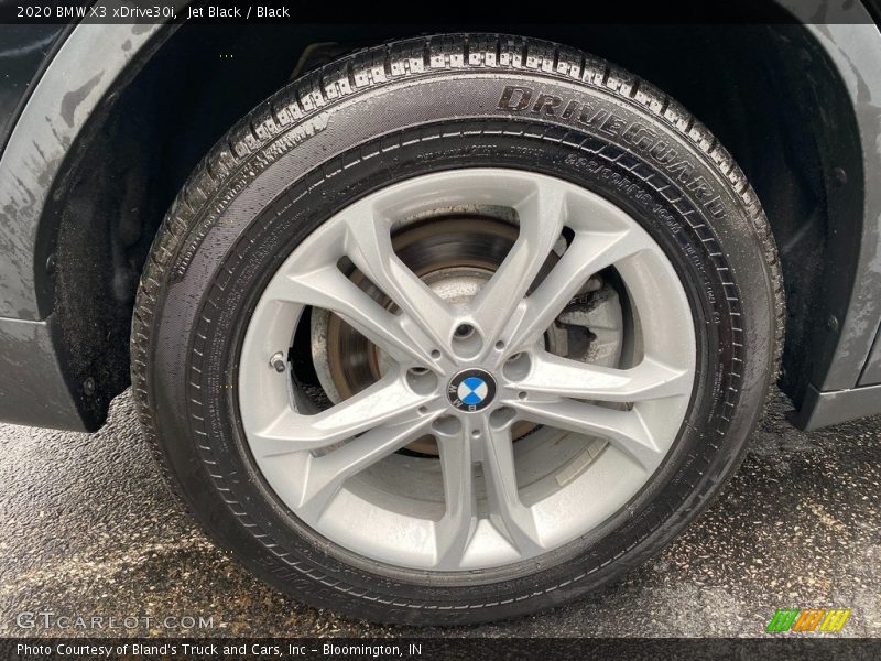 Jet Black / Black 2020 BMW X3 xDrive30i
