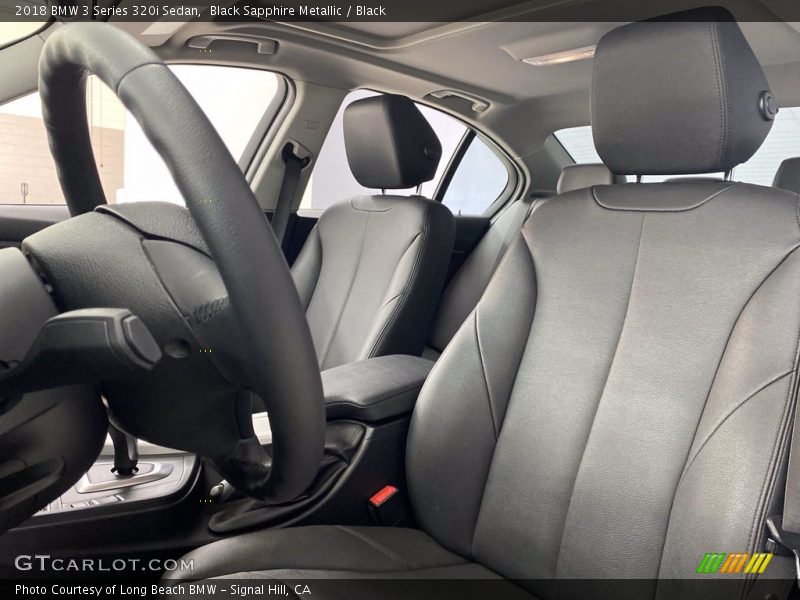 Black Sapphire Metallic / Black 2018 BMW 3 Series 320i Sedan