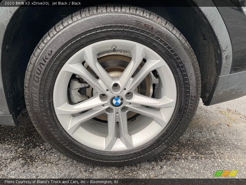 Jet Black / Black 2020 BMW X3 xDrive30i