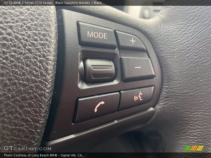 Black Sapphire Metallic / Black 2018 BMW 3 Series 320i Sedan