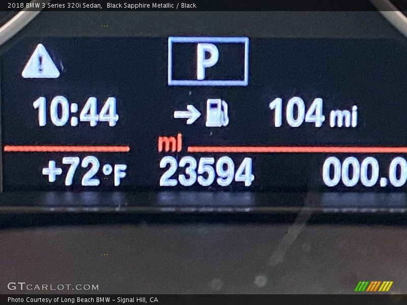 Black Sapphire Metallic / Black 2018 BMW 3 Series 320i Sedan