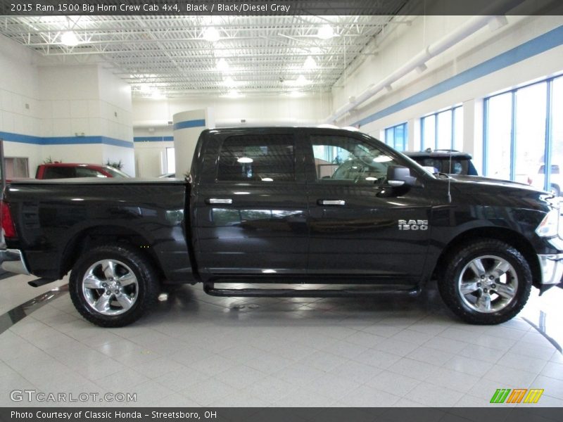  2015 1500 Big Horn Crew Cab 4x4 Black