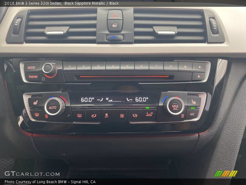Black Sapphire Metallic / Black 2018 BMW 3 Series 320i Sedan
