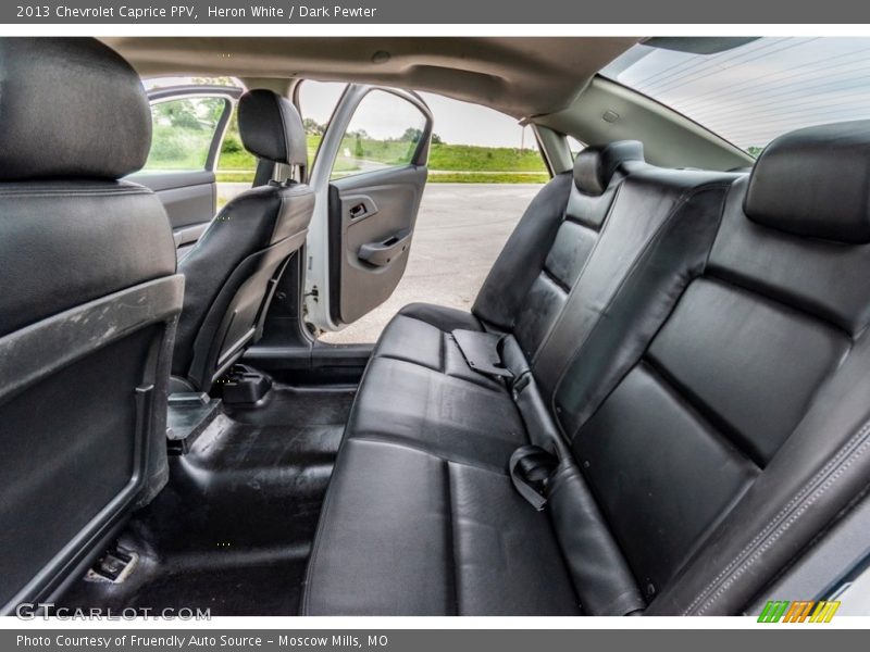 Heron White / Dark Pewter 2013 Chevrolet Caprice PPV