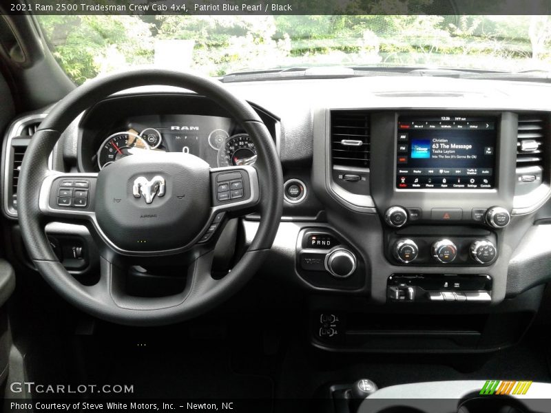 Dashboard of 2021 2500 Tradesman Crew Cab 4x4