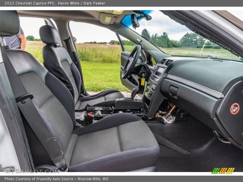 Heron White / Dark Pewter 2013 Chevrolet Caprice PPV