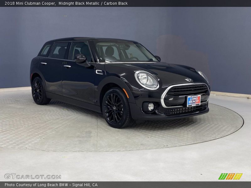Midnight Black Metallic / Carbon Black 2018 Mini Clubman Cooper