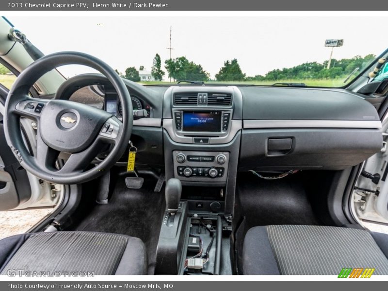 Heron White / Dark Pewter 2013 Chevrolet Caprice PPV