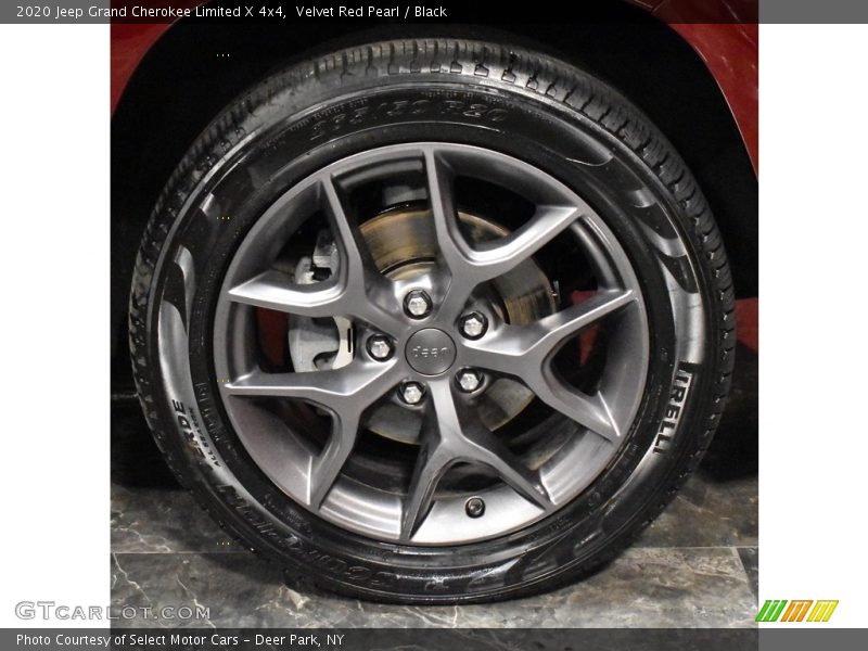 Velvet Red Pearl / Black 2020 Jeep Grand Cherokee Limited X 4x4