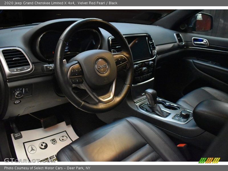 Velvet Red Pearl / Black 2020 Jeep Grand Cherokee Limited X 4x4