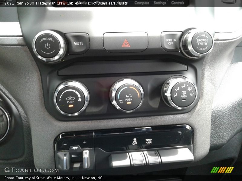 Controls of 2021 2500 Tradesman Crew Cab 4x4