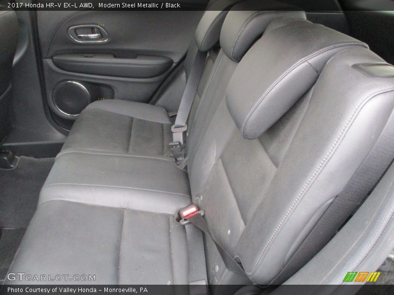 Modern Steel Metallic / Black 2017 Honda HR-V EX-L AWD