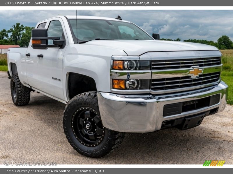 Front 3/4 View of 2016 Silverado 2500HD WT Double Cab 4x4