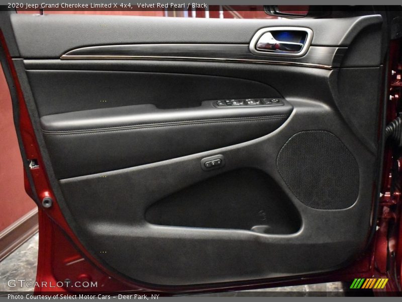 Velvet Red Pearl / Black 2020 Jeep Grand Cherokee Limited X 4x4