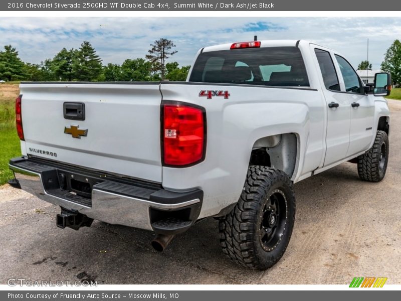 Summit White / Dark Ash/Jet Black 2016 Chevrolet Silverado 2500HD WT Double Cab 4x4
