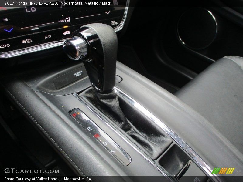 Modern Steel Metallic / Black 2017 Honda HR-V EX-L AWD