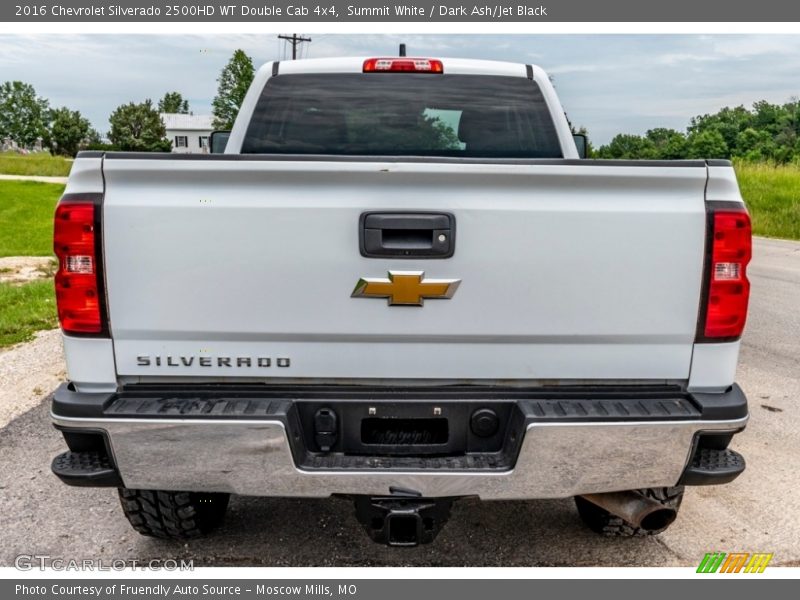 Summit White / Dark Ash/Jet Black 2016 Chevrolet Silverado 2500HD WT Double Cab 4x4