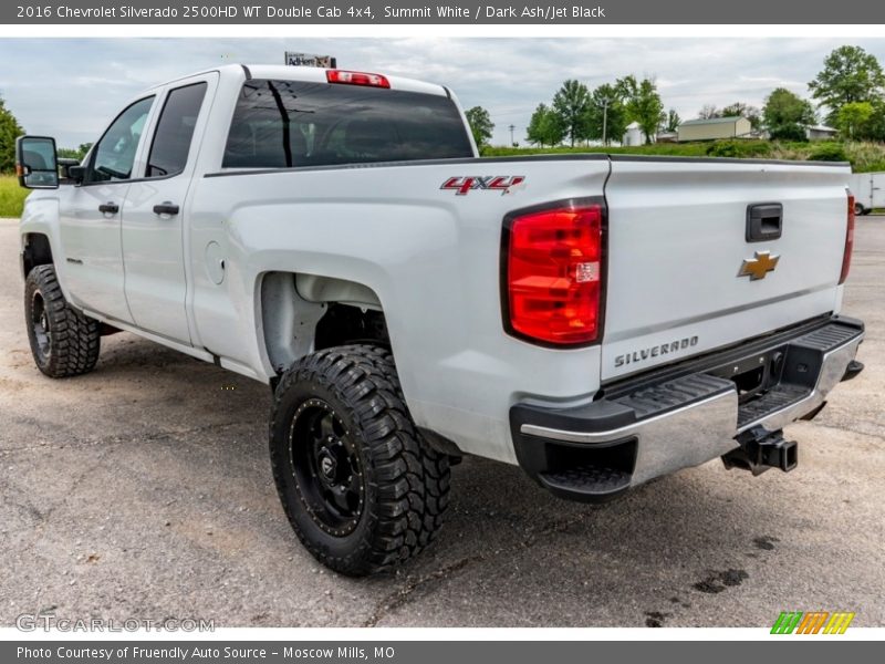 Summit White / Dark Ash/Jet Black 2016 Chevrolet Silverado 2500HD WT Double Cab 4x4
