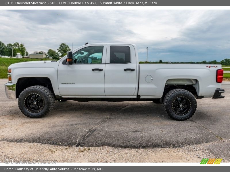 Summit White / Dark Ash/Jet Black 2016 Chevrolet Silverado 2500HD WT Double Cab 4x4