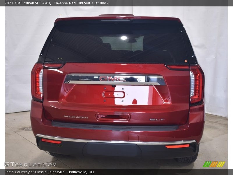 Cayenne Red Tintcoat / Jet Black 2021 GMC Yukon SLT 4WD