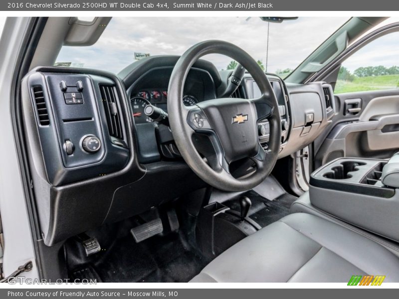 Summit White / Dark Ash/Jet Black 2016 Chevrolet Silverado 2500HD WT Double Cab 4x4