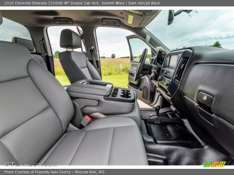 Front Seat of 2016 Silverado 2500HD WT Double Cab 4x4