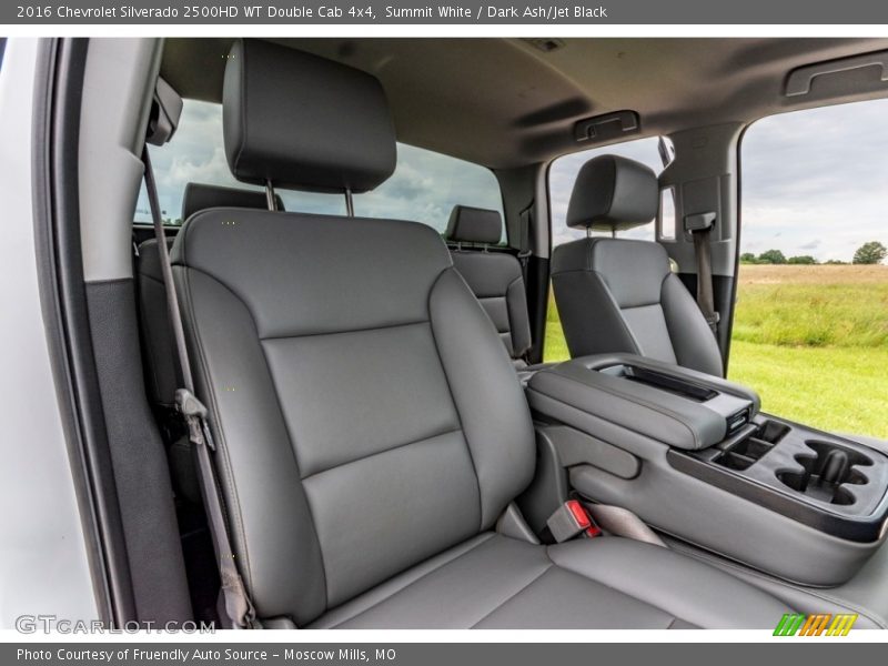 Front Seat of 2016 Silverado 2500HD WT Double Cab 4x4
