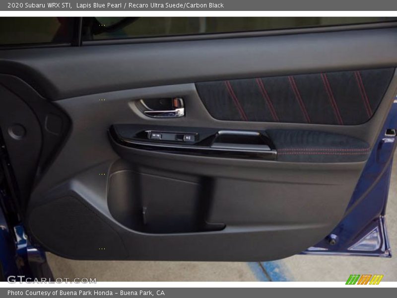 Door Panel of 2020 WRX STI