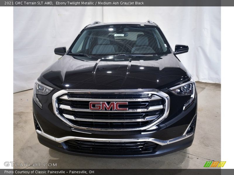 Ebony Twilight Metallic / Medium Ash Gray/Jet Black 2021 GMC Terrain SLT AWD