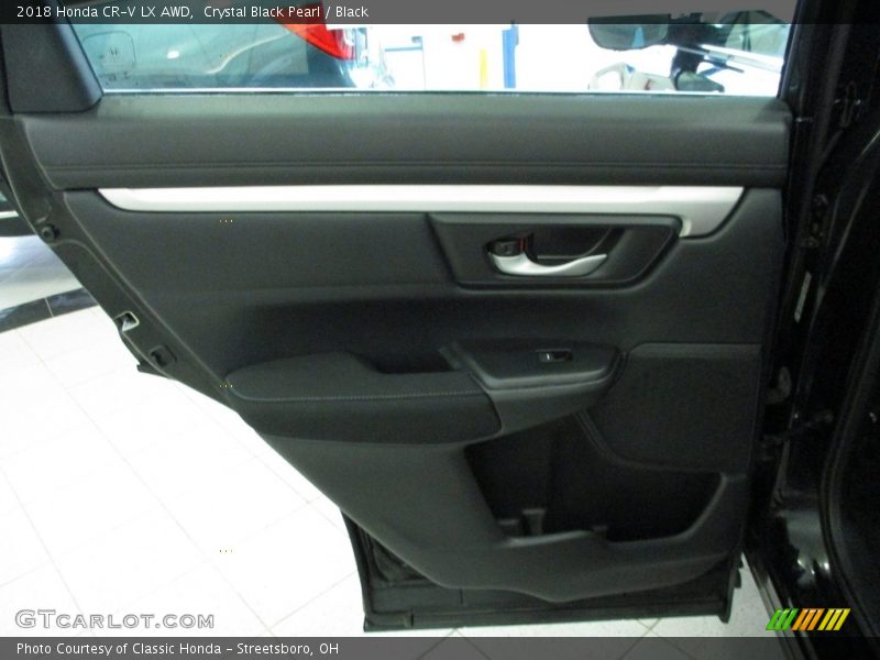 Crystal Black Pearl / Black 2018 Honda CR-V LX AWD