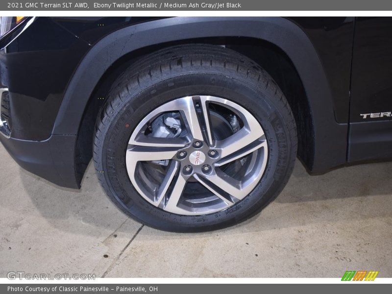 Ebony Twilight Metallic / Medium Ash Gray/Jet Black 2021 GMC Terrain SLT AWD
