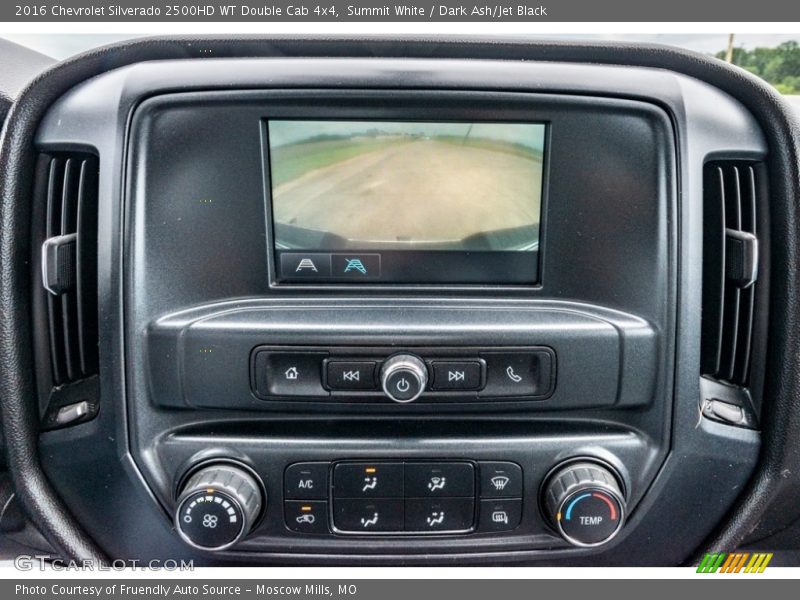 Controls of 2016 Silverado 2500HD WT Double Cab 4x4