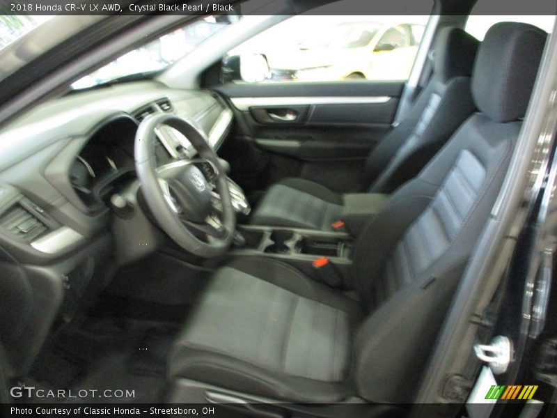 Crystal Black Pearl / Black 2018 Honda CR-V LX AWD