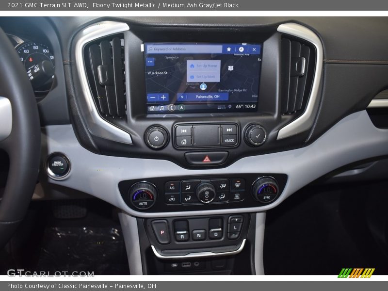 Ebony Twilight Metallic / Medium Ash Gray/Jet Black 2021 GMC Terrain SLT AWD