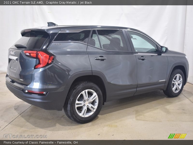 Graphite Gray Metallic / Jet Black 2021 GMC Terrain SLE AWD